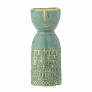 Bloomingville Embla Vase Stoneware Green
